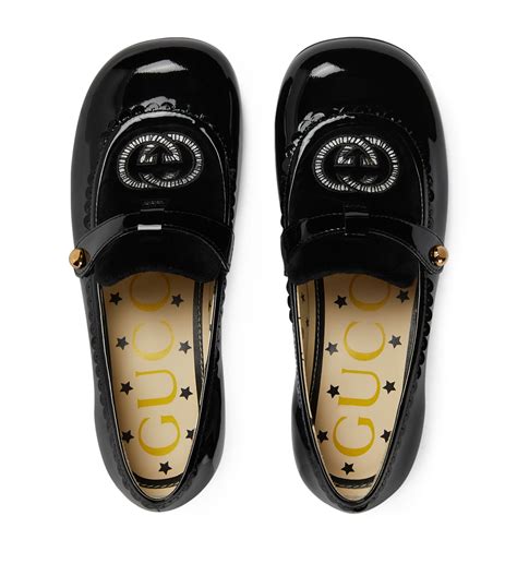 gucci patent leather t bar sandals|Gucci patent loafers.